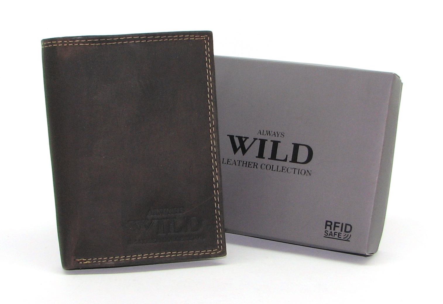 Кошелек мужской Always Wild N4-P-CHM BROWN